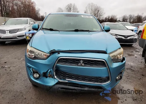 2014 Mitsubishi Outlander Sport Se из США, поврежденный, VIN 4A4AR4AU7EE013060